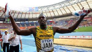 Usain Bolt es la máxima representación de Jamaica en el deporte.