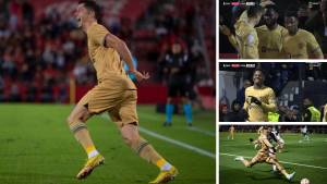 Con doblete de Lewandowski, Barcelona le propina una manita al Ceuta y avanza a los cuartos de final de la Copa del Rey