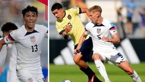 Jonathan Gómez, anotó el gol de la victoria de los Estados Unidos ante Ecuador. Foto: U.S Soccer YNT.