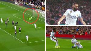 ¡Definiciones perfectas del ‘Gato’! Benzema anota un triplete para que el Real Madrid eliminara al Barcelona en la Copa del Rey