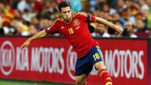 El Barcelona ha anunciado oficialmente la contratación del lateral Jordi Alba, procedente del Valencia, a cambio de 14 millones de euros.