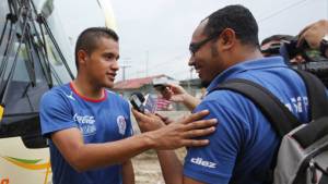 Roger Rojas brindó declaraciones al finalizar el juego al periodista Kelvin Coello de DIEZ.