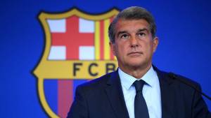 Joan Laporta asegura que se siente muy molesto por lo ocurrido en las gradas del Camp Nou.