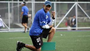 Osorio volvió hoy a los entrenamientos con el Once Caldas.