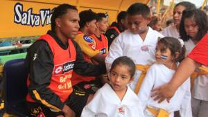 El Real España se identificará con la niñez este sábado en el estadio Morazán.