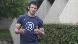 Kenny Godoy forma parte de la delegación de Honduras en Londres.