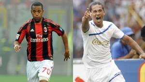 Robinho y Caetano estarán frente a frente el sábado.