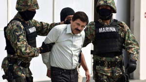 El gobierno de México confirmó oficialmente la captura de Joaquín 'El Chapo' Guzmán. (Foto AFP)