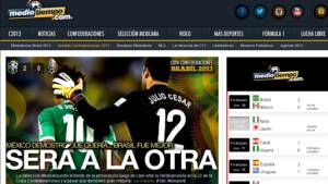 Medio Tiempo destacó la mejoría en el juego de México pese a la derrota.