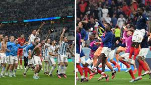 las selecciones de Argentina y Francia van en busca de su tercera estrella en Copas del Mundo.
