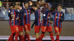 Desde la tanda de penales: así se vivió la sufrida clasificación del Barcelona a la gran final de la Supercopa de España