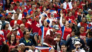 Afición de Costa Rica no estuvo contenta con la actuación de su selección.