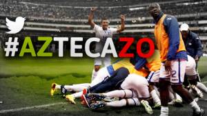 La palabra Aztecazo se volvió tendencia en Twitter. Honduras derrotó a México en su casa.