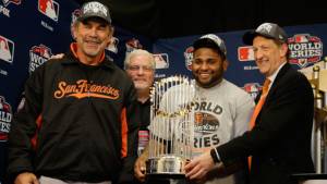 Sandoval culminó la temporada con promedio de .377 en 16 partidos y 61 turnos, cinco dobles, seis jonrones y 13 empujadas.