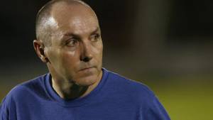 El técnico Cantarero dijo que se iba muy triste a pesar de la goleada.