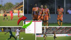 Así marcha la tabla de posiciones del torneo Clausura 2022-23 de la Liga de Honduras.