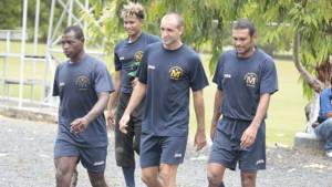 Los jugadores entrenaron, surgió el rumor que no lo harían.