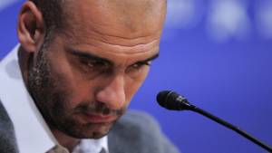 Guardiola agradeció el apoyo de los jugadores tras su salida.