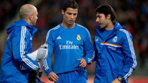 'Cristiano ha tenido un problema muy pequeño. Es una sobrecarga', confirmó el técnico italiano Carlo Ancelotti.