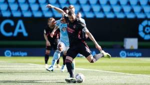 Karim Benzema vuelve a concretar otra doblete en La Liga de España tras hacerlo ante Elche y Celta de Vigo.