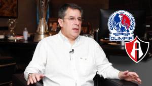 Rafael Villeda, presidente del Olimpia, comenta si son favoritos ante el Atlas y revela su pronóstico para esta noche