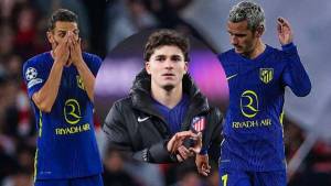 Atlético de Madrid quedó fuera de la Champions League.