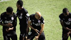 Omar Guerra fue el creador del 'Baile del Serrucho'con el que Olimpia celebró los goles ante Marathón. Foto Neptalí Romero