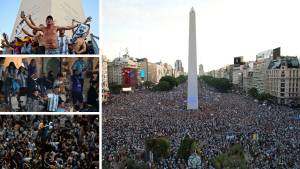 La familia de Messi en el palco, en Buenos Aires y en Barcelona: con cánticos y alegría, así se celebró el pase de Argentina a la final