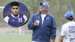 Diego Vázquez dijo que en el reporte médico está escrito que Luis Palma estaba enfermo y por eso no tuvo minutos.