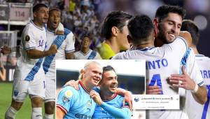 Guatemala es líder del Grupo C de la Oro y recibió el apoyo de un crack del campeón Manchester City.