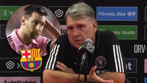 Gerardo Martino intentó bromear con los rumores que sitúan a Messi con una cesión al FC Barcelona.