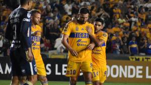 Gignac marcó sus primeros dos goles en la Champions de Concacaf y lo hizo frente al Motagua en El Volcán.