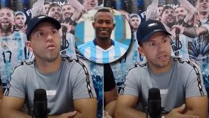 La imperdible reacción del Kun Agüero cuando se entera de la muerte de Andrés Balanta en plena transmisión en vivo