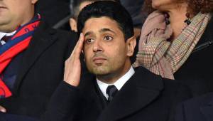 Nasser Al-Khelaifi fue rechazado por el delantero inglés del Manchester United, Marcus Rashford.