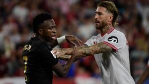 Vinicius volvió a sufrir racimos en España y esta vez fue durante el Sevilla-Real Madrid.