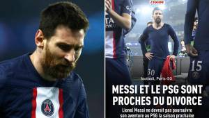L’Equipe informa que Messi y el PSG están a un paso del divorcio total; el argentino podría marcharse del club.