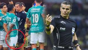 Fernando Hernández cometió el error de agredir a un futbolista de León en el partido contra América.