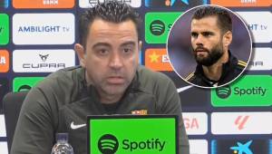 Xavi se mostró disgustado y sorprendido porque LaLiga le rebajó un partido de sanción a Nacho.