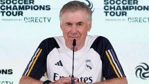 Ancelotti dio su primera rueda de prensa virtual antes de viajar a Estados Unidos con el Real Madrid.