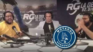 Tres locutores mexicanos de “RG La Deportiva” se burlaron de Motagua antes de medirse a Tigres.