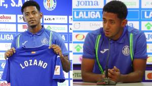 Antony ‘Choco’ Lozano buscará ser titular con el Getafe y afirma que está preparado para este nuevo reto.