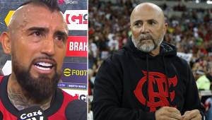 Arturo Vidal disparó contra Jorge Sampaoli tras marcharse del Flamengo y jugar con el Paranaense.