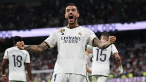 Joselu marcó el gol con el que Real Madrid firmó la remontada sobre Real Sociedad en el Bernabéu.