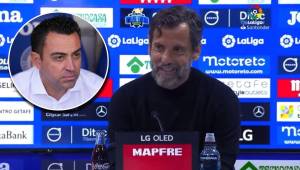 Quique Sánchez Flores dijo que el césped estaba en perfectas condiciones luego de las quejas de Xavi.