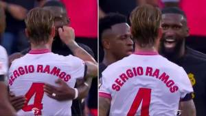Real Madrid logró empatar contra el Sevilla en LaLiga: encontronazo de Rudiger con Sergio Ramos