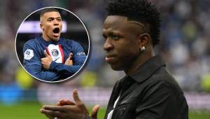 Vinicius admitió que todos en el Real Madrid quieren jugar con Mbappé, quien podría llegar en verano del 2024.