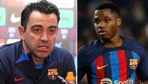 Xavi dijo que Ansu Fati está tranquilo luego de las polémicas declaraciones que dio su padre esta semana.