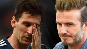 Lionel Messi y David Beckham se roban el protagonismo por sus escándalos.