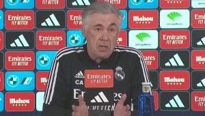 Carlo Ancelotti en la conferencia de prensa previo al partido del Real Madrid contra el Cádiz.
