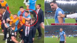 José María Giménez se descontroló con la eliminación de Uruguay en la Copa del Mundo 2022.